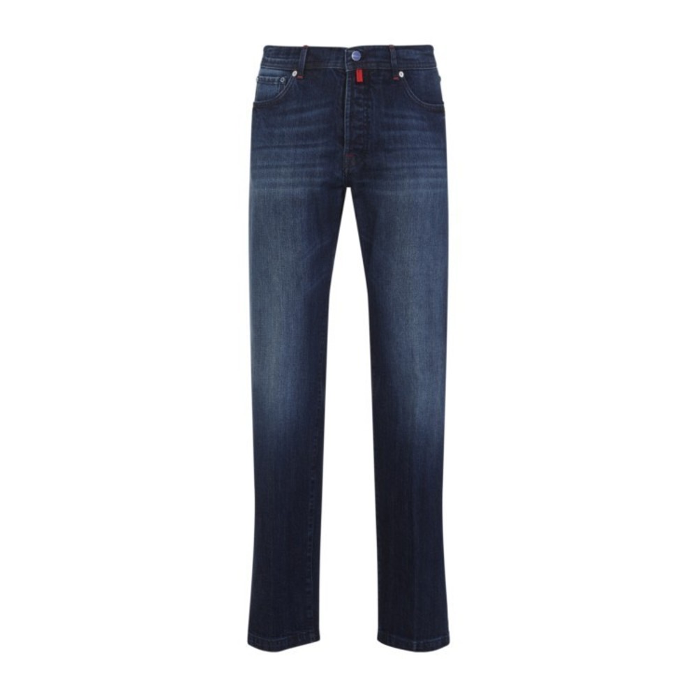 Kiton Blue Cotton Jeans - NWT